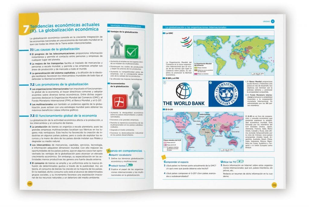 Maquetacion de libros escolares