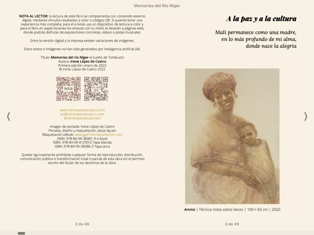 Maquetación de libro electrónico EPUB - Detalle de créditos