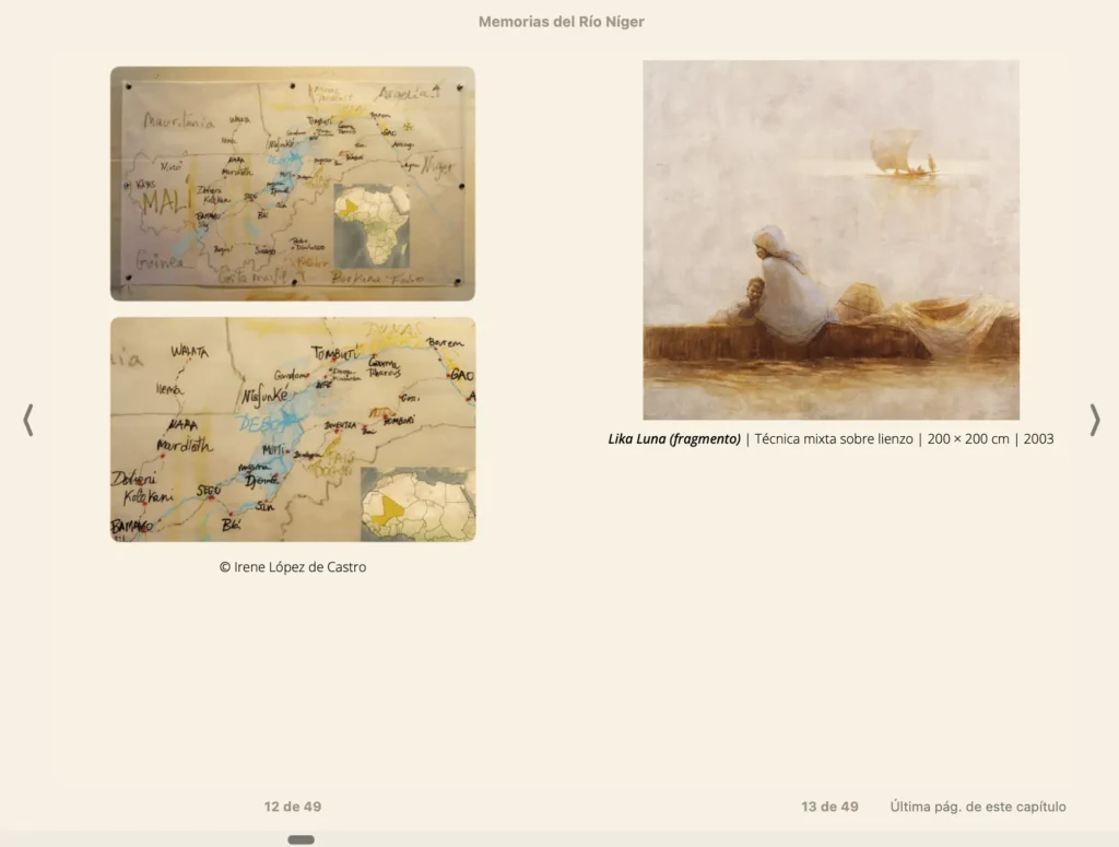 Maquetación de libro electrónico EPUB - Detalle página con imágenes